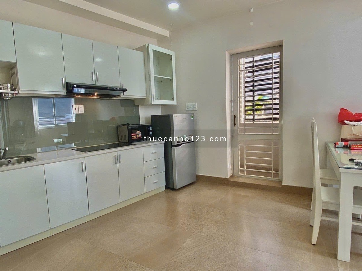 Cho thuê căn hộ 40M2 ngay cầu Thị Nghè - Phạm Viết Chánh, Bình Thạnh - Có cửa sổ, ban công