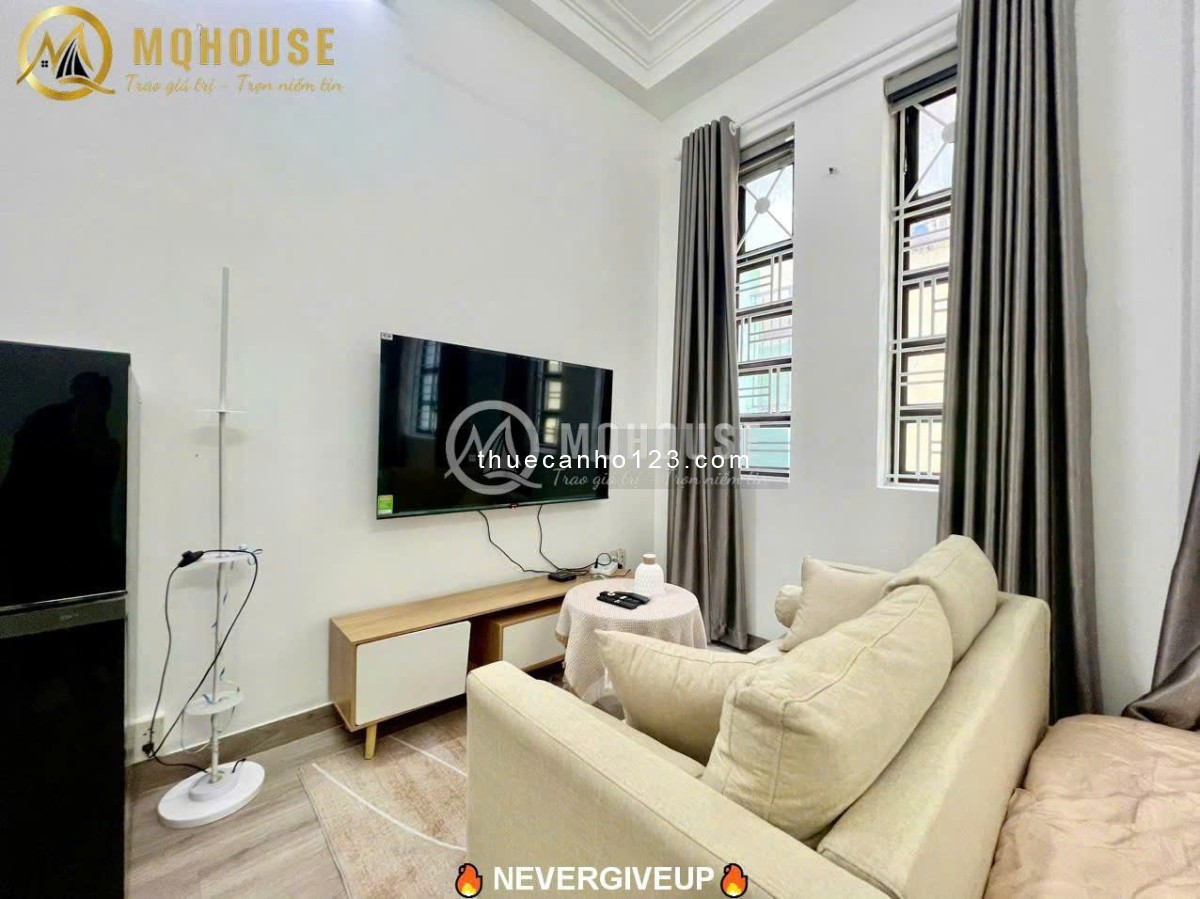Căn hộ cửa sổ thoáng, 35m², ngay khu Phố Nhật – Cầu Thị Nghè