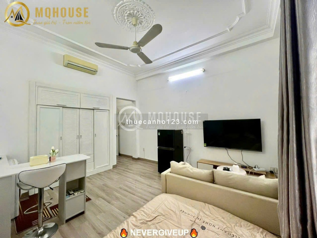Căn hộ cửa sổ thoáng, 35m², ngay khu Phố Nhật – Cầu Thị Nghè