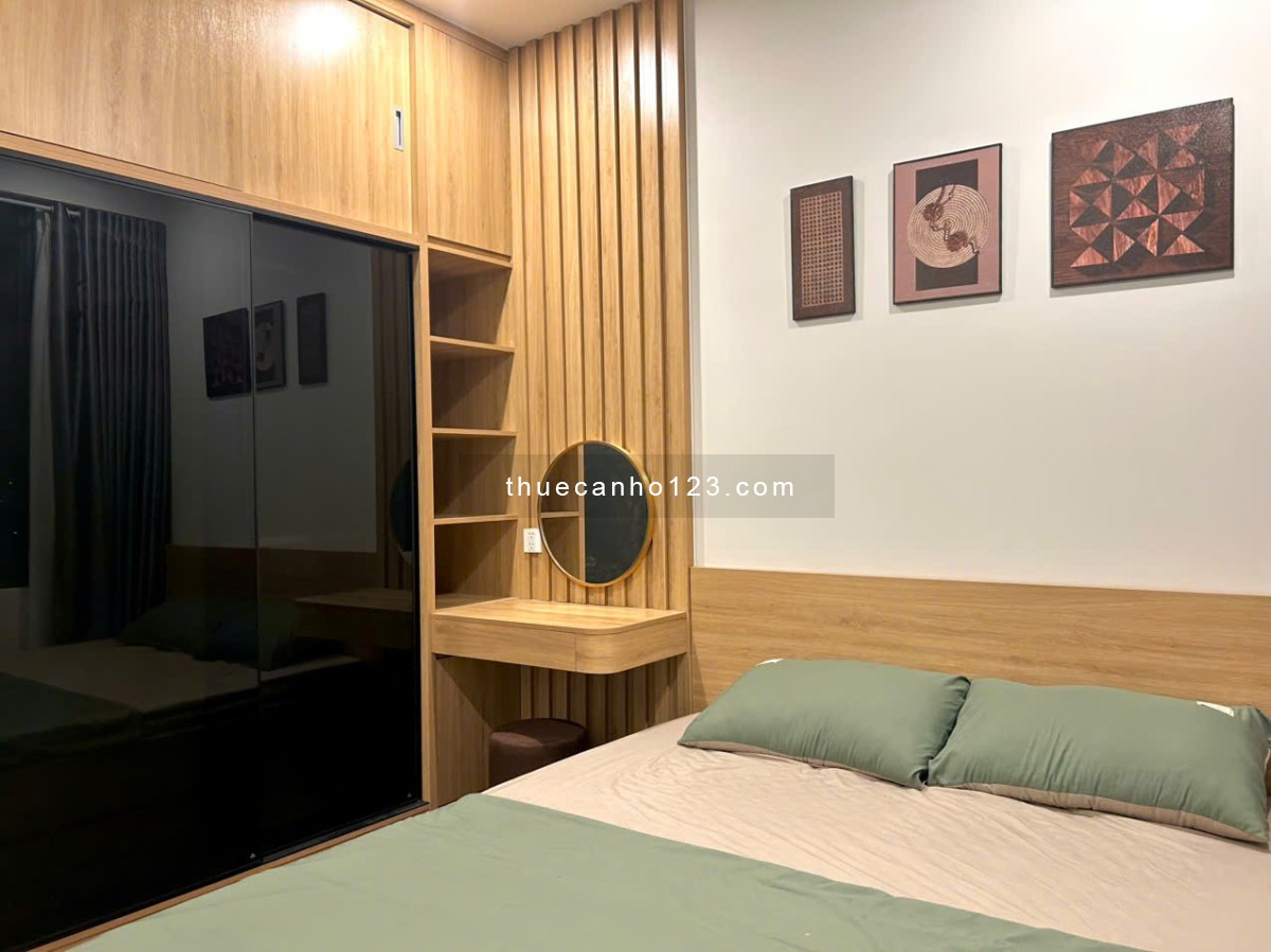 Căn hộ 2 phòng ngủ nội thất đẹp như resort cho thuê 12tr, ngay cổng VSIP1
