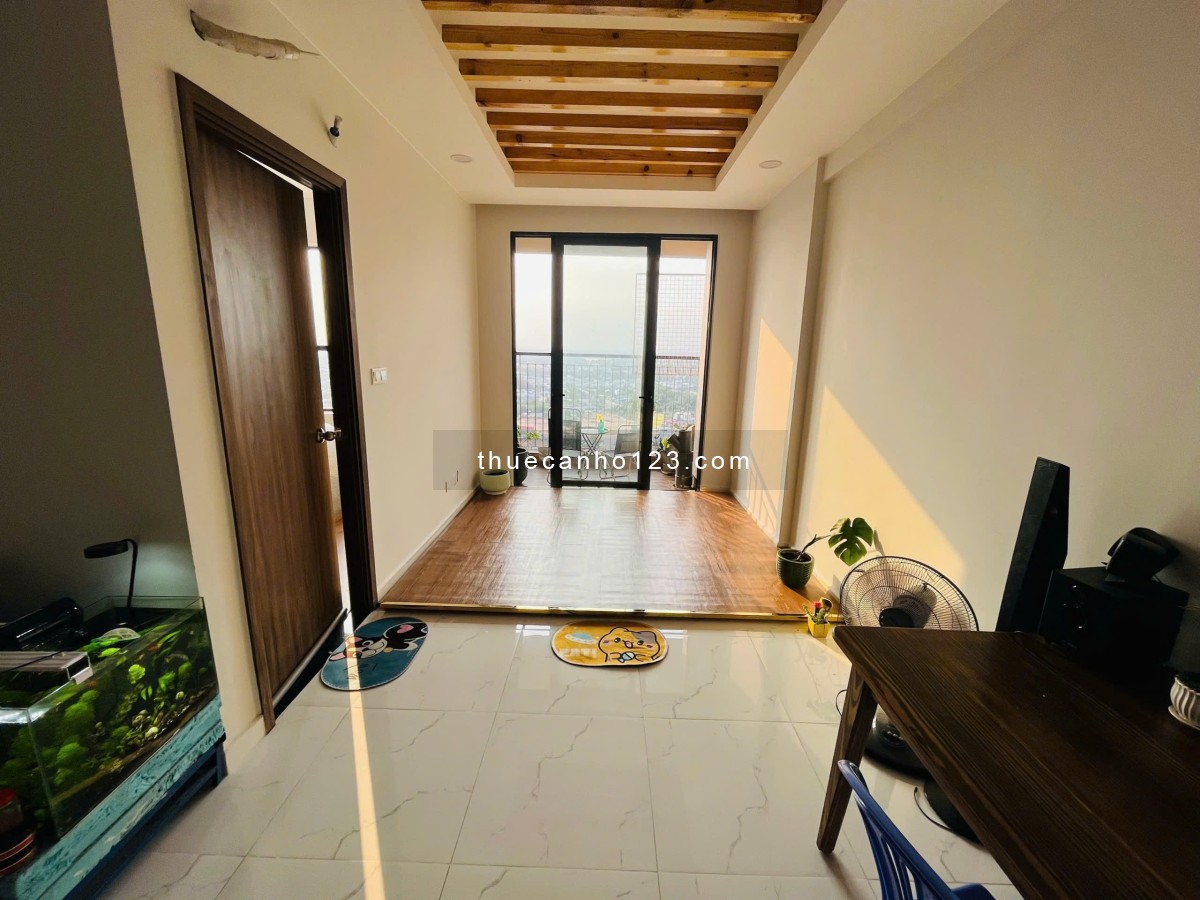 Cho thuê căn hộ 2 phòng ngủ, có sẵn máy lạnh, Opal Skyline – Lái Thiêu, giá chỉ 5 triệu/tháng