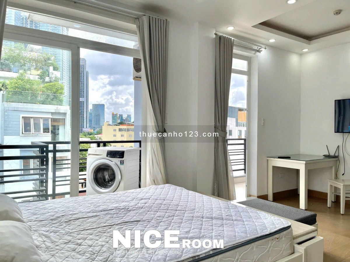 Cho thuê căn hộ 40M2 ngay cầu Thị Nghè - Phạm Viết Chánh, Bình Thạnh - Có cửa sổ, ban công