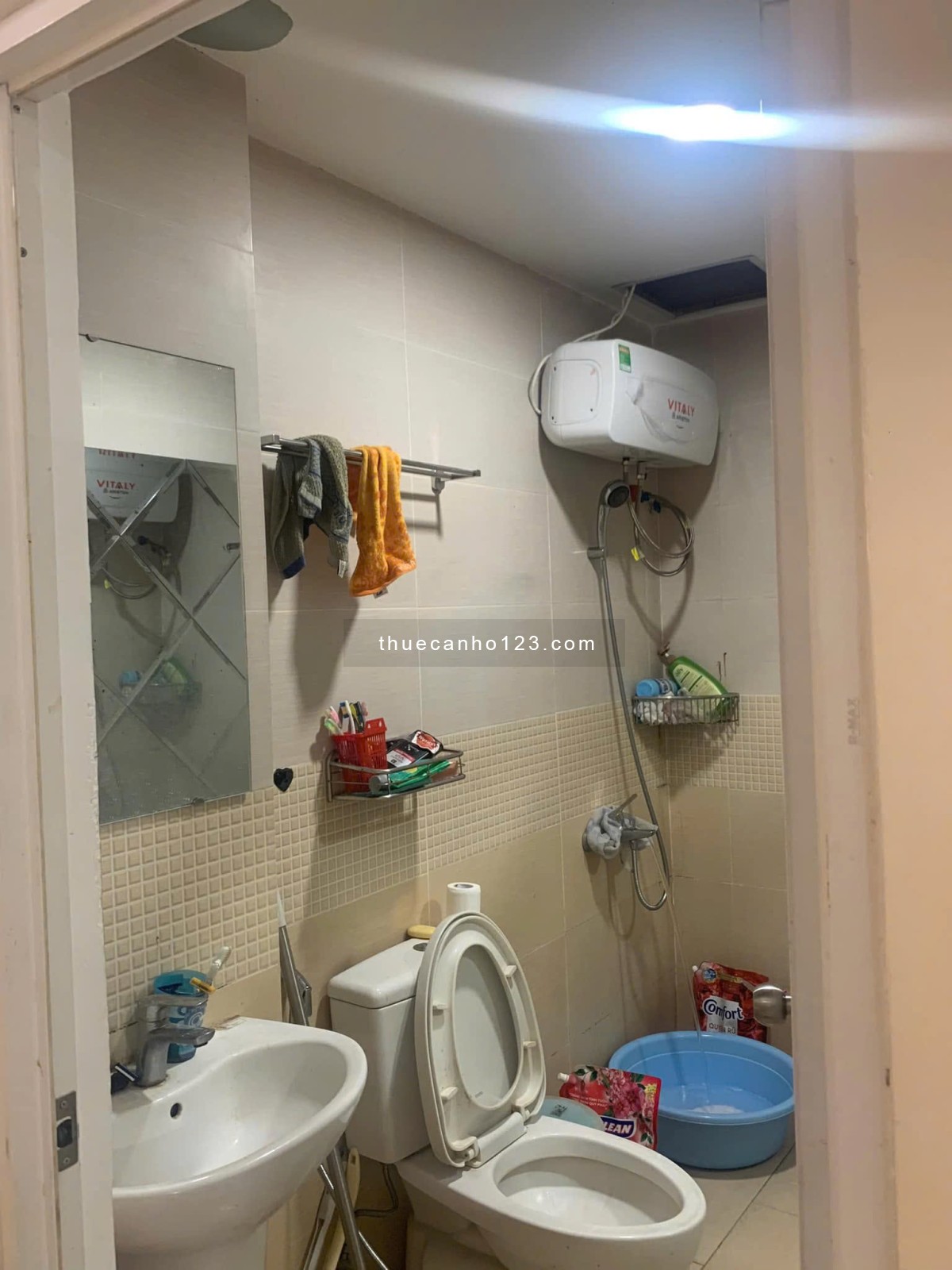 Chung cư Ruby, Nguyễn Sỹ Sách,Tân Bình: 2p ngủ, 2wc, 8tr/th