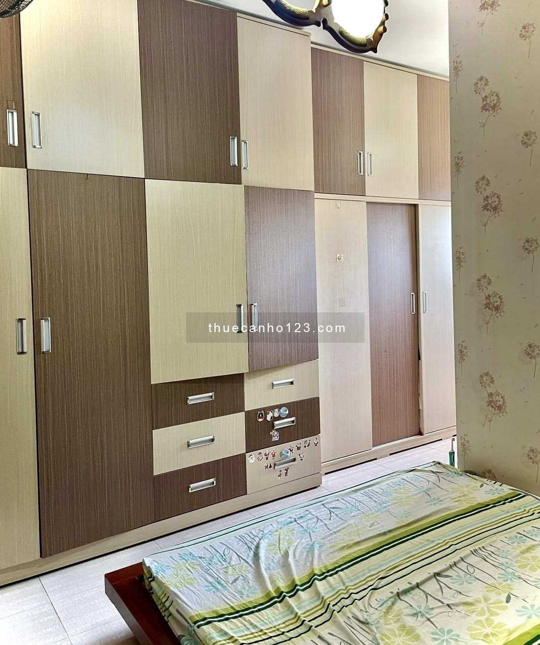 Cho thuê căn hộ Khang Phú 74m2, 2 phòng ngủ, giá thuê 7tr5/tháng