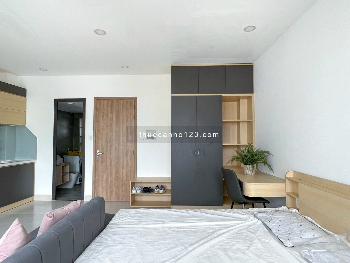 Căn Hộ Studio Balcony Thiết Kế Sang Trọng_Hiện Đại_QUẬN 2