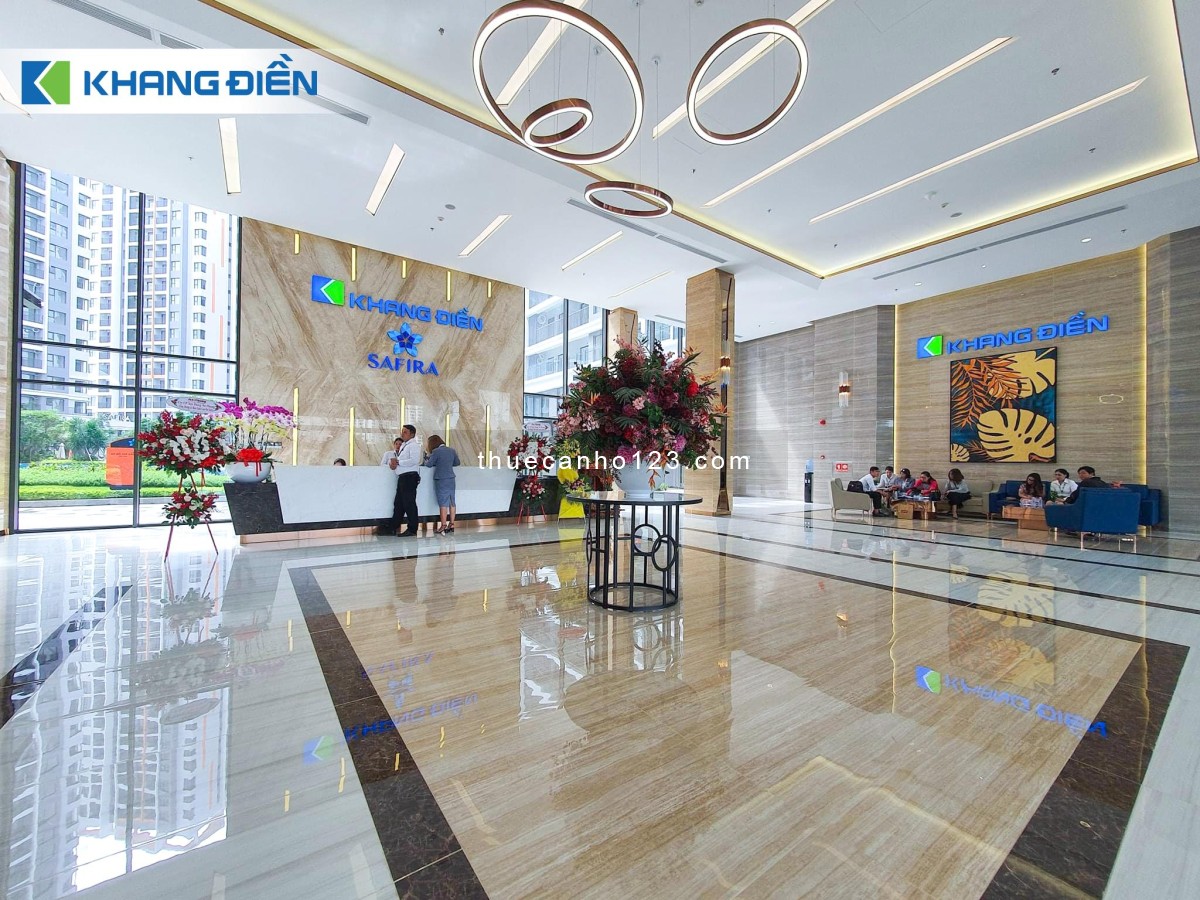 Chuyên cho thuê Safira Khang Điền 1PN+1 7.5 triệu - 2PN 2WC 9 triệu