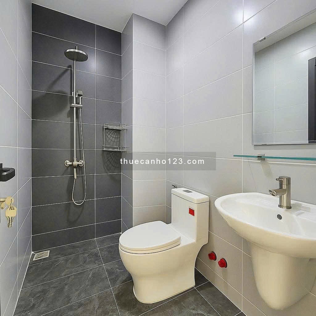 Cho thuê căn hộ 1 phòng ngủ, 2 ban công, KDC Nam Long Quận 7, gần cầu Tân Thuận, BigC, Bệnh viện Q7