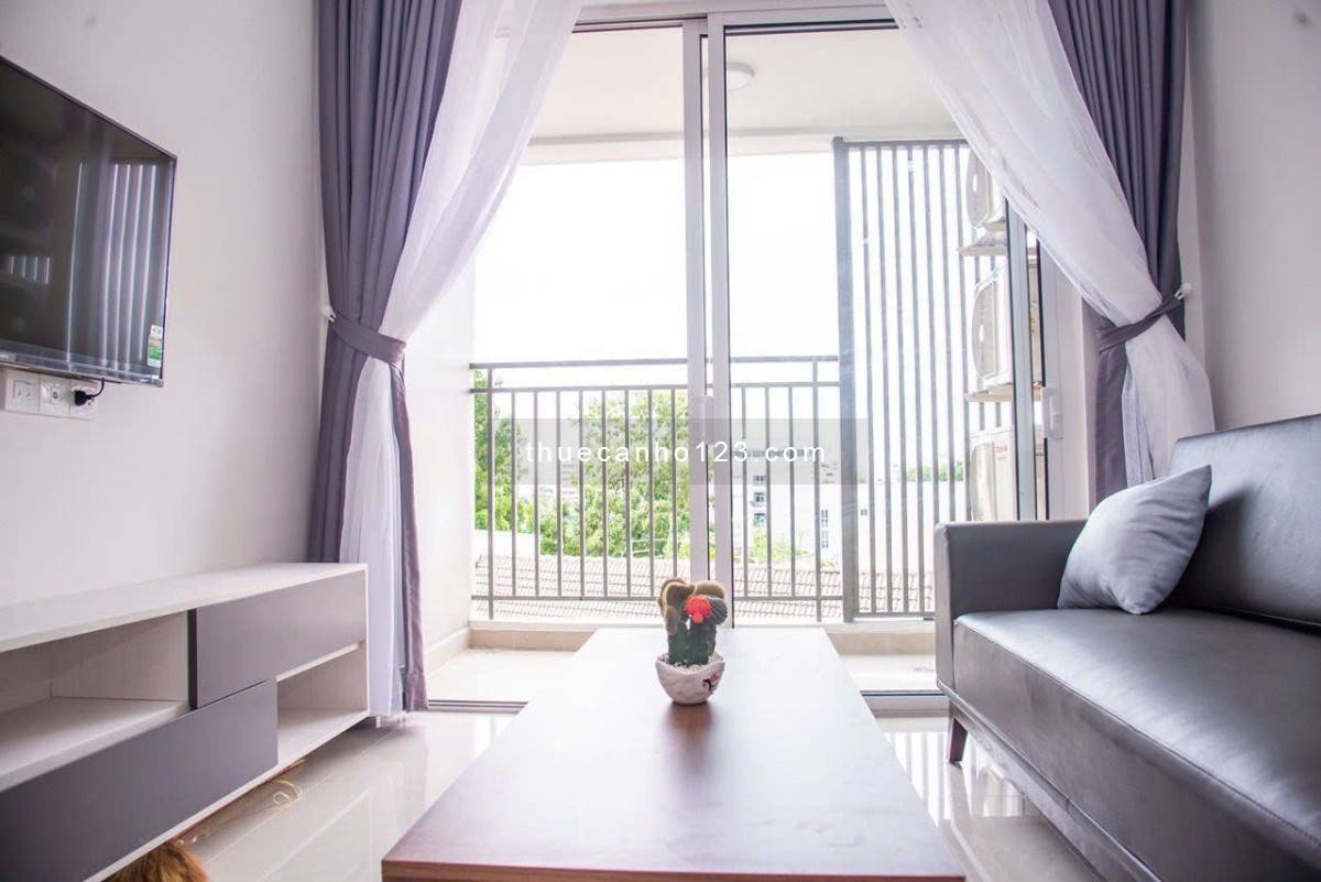 Cho thuê căn hộ Âu Cơ Tower, DT 88m2, 3PN, Full NT, giá 12tr/tháng.