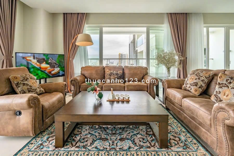 Cho thuê căn hộ 3PN DIỆN TÍCH LỚN - 250 m2 - cao cấp - Đảo Kim Cương. LH: 0909550614
