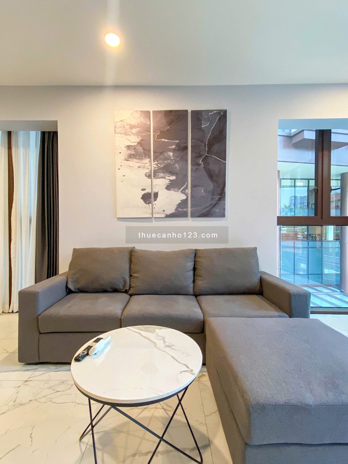 The Galleria cho thuê căn hộ 3PN đầy đủ nội thất giá tốt nhất thị trường, diện tích lớn view mát mẻ