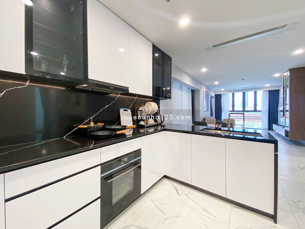 The Galleria cho thuê căn hộ 3PN đầy đủ nội thất giá tốt nhất thị trường, diện tích lớn view mát mẻ