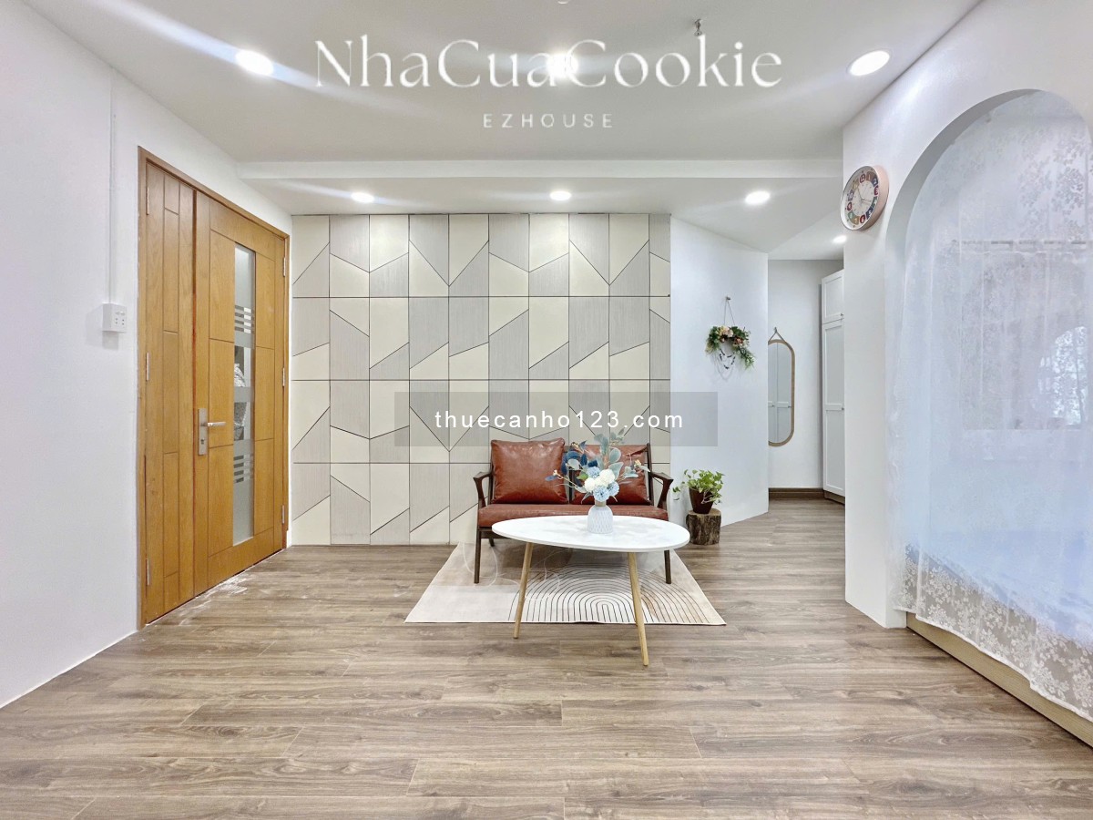 Căn hộ 1 phòng ngủ – Full nội thất mới – Cửa sổ thoáng góc – Dọn vào ở ngay