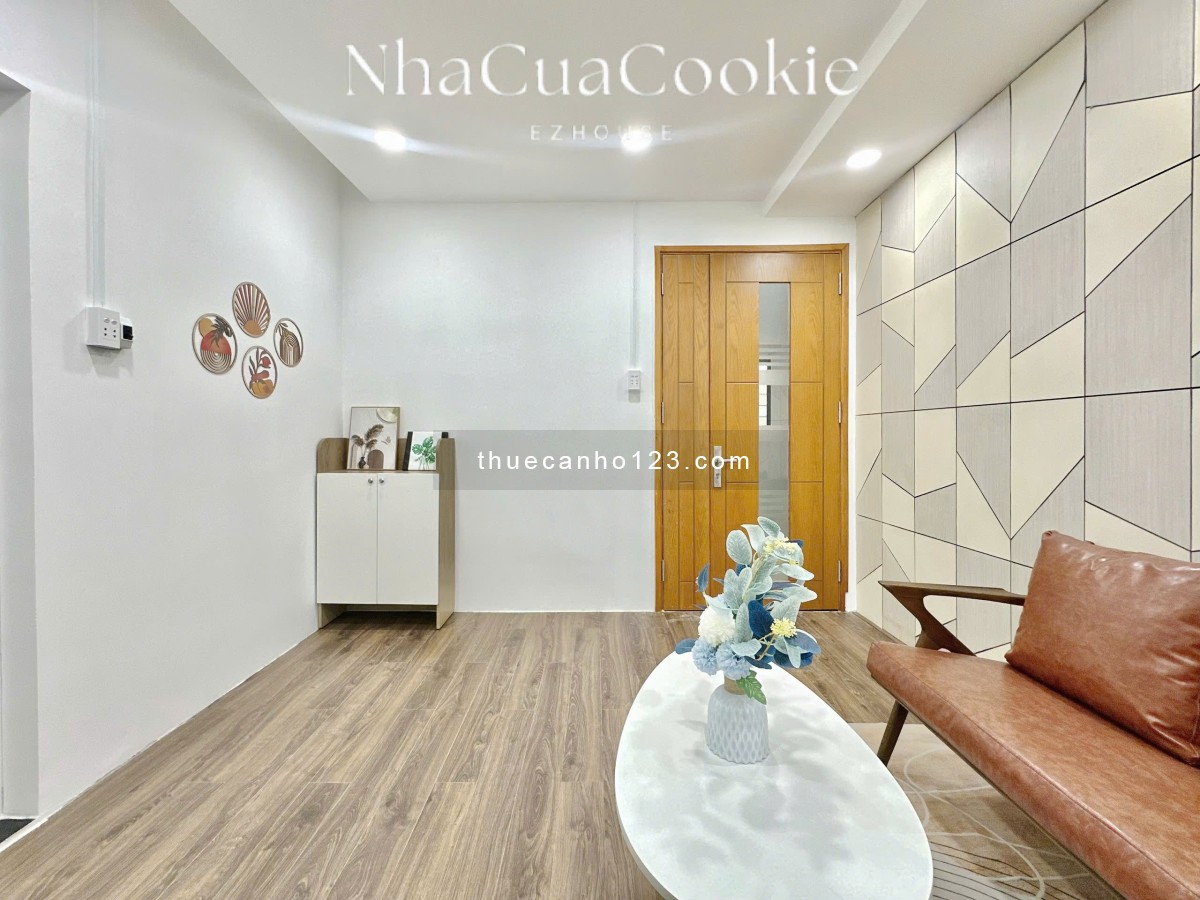 Căn hộ 1 phòng ngủ – Full nội thất mới – Cửa sổ thoáng góc – Dọn vào ở ngay