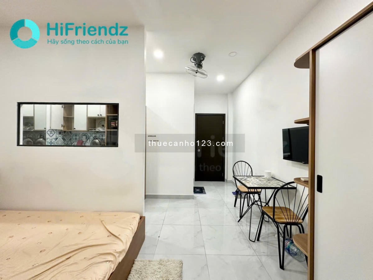 Cho thuê căn hộ studio trống sẵn siêu xinh