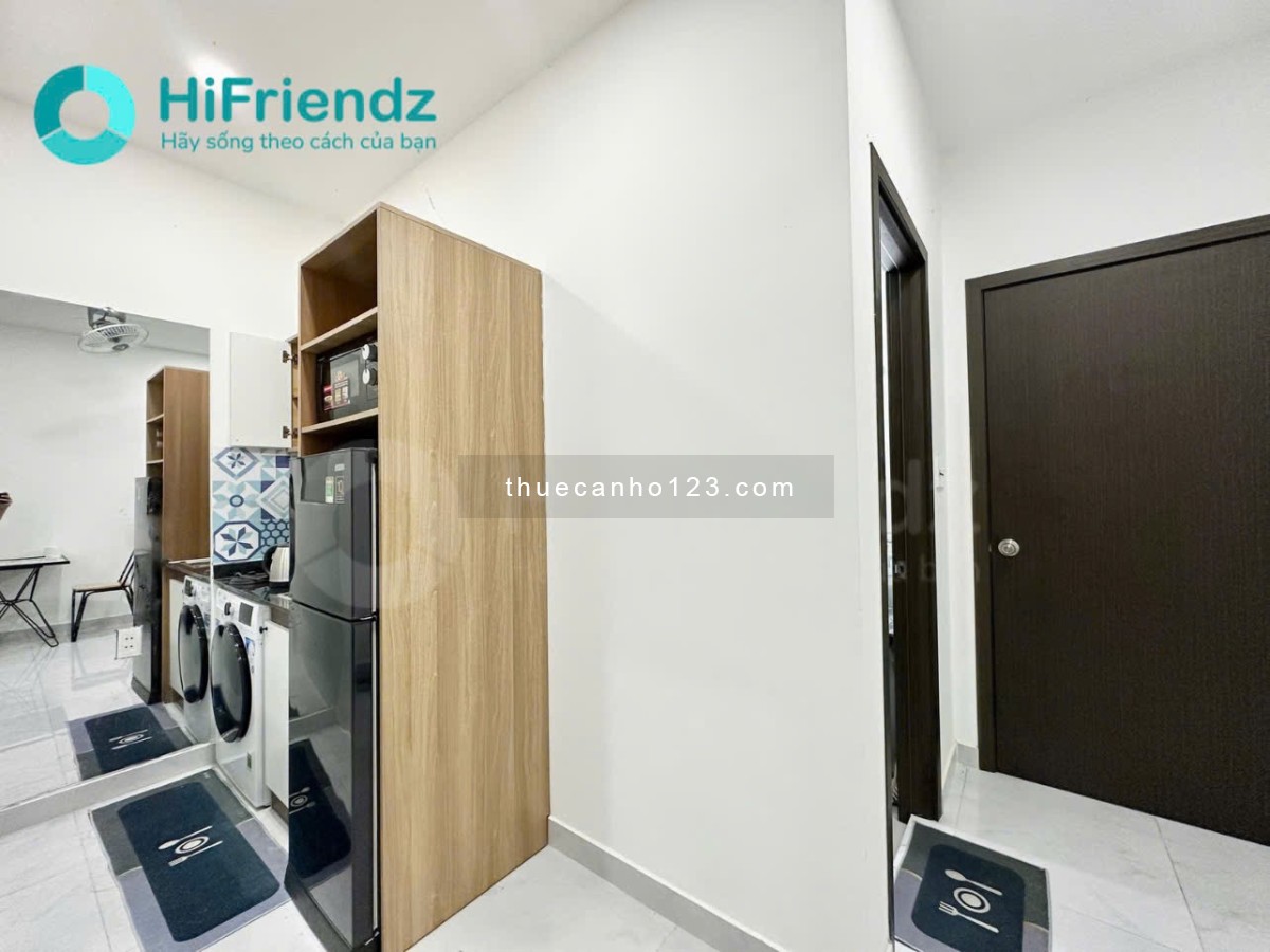 Cho thuê căn hộ studio trống sẵn siêu xinh