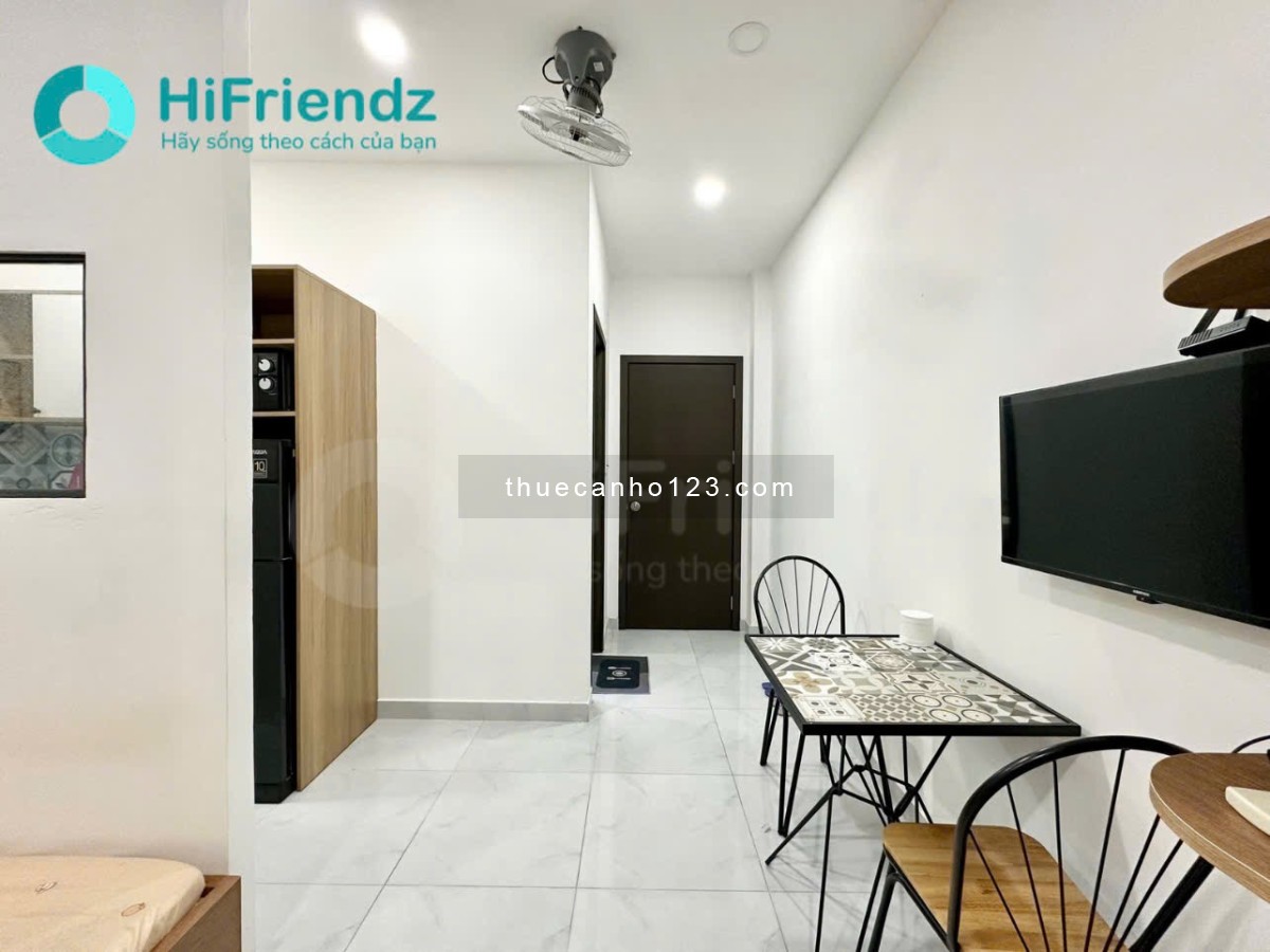 Cho thuê căn hộ studio trống sẵn siêu xinh
