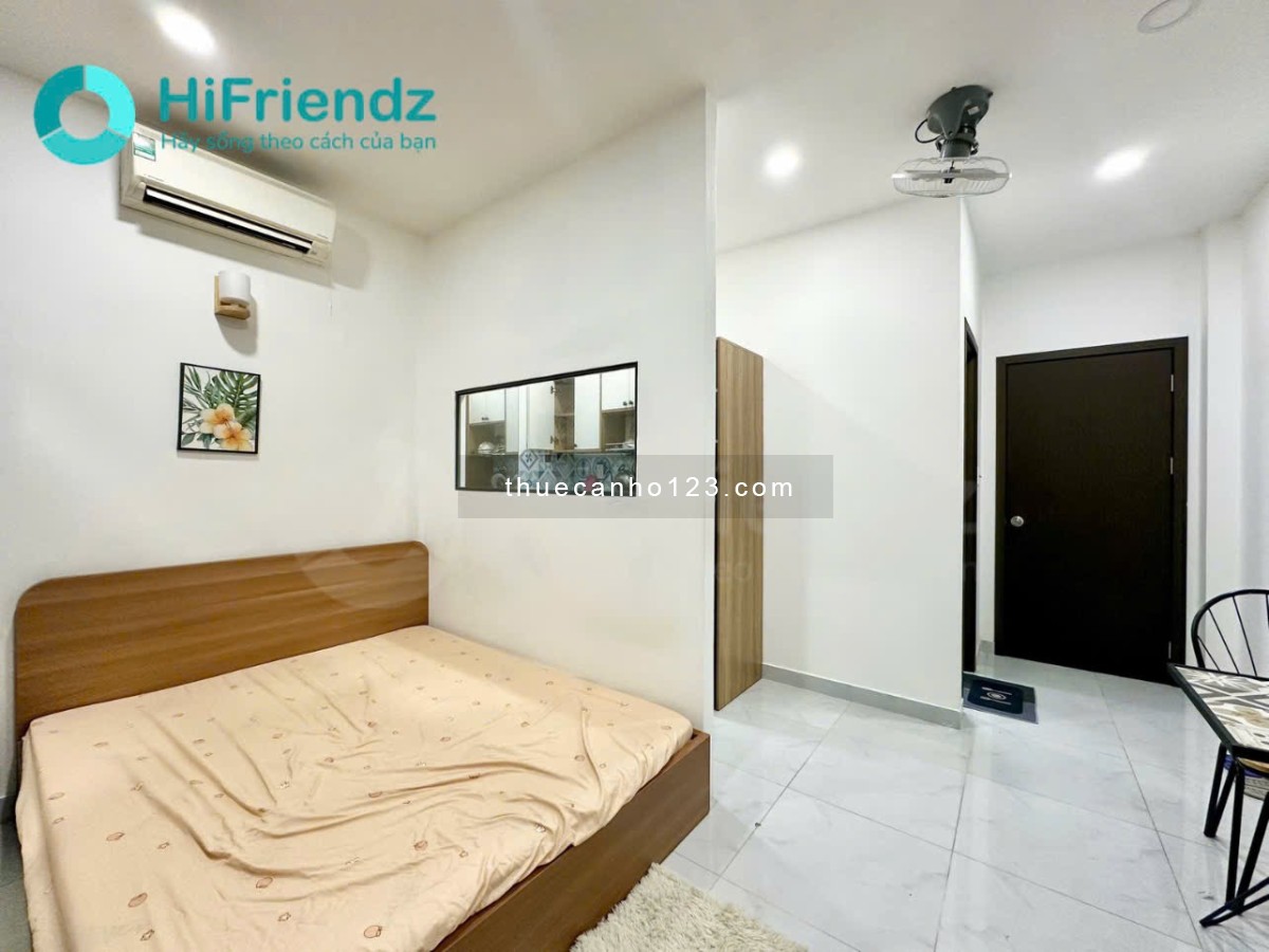 Cho thuê căn hộ studio trống sẵn siêu xinh