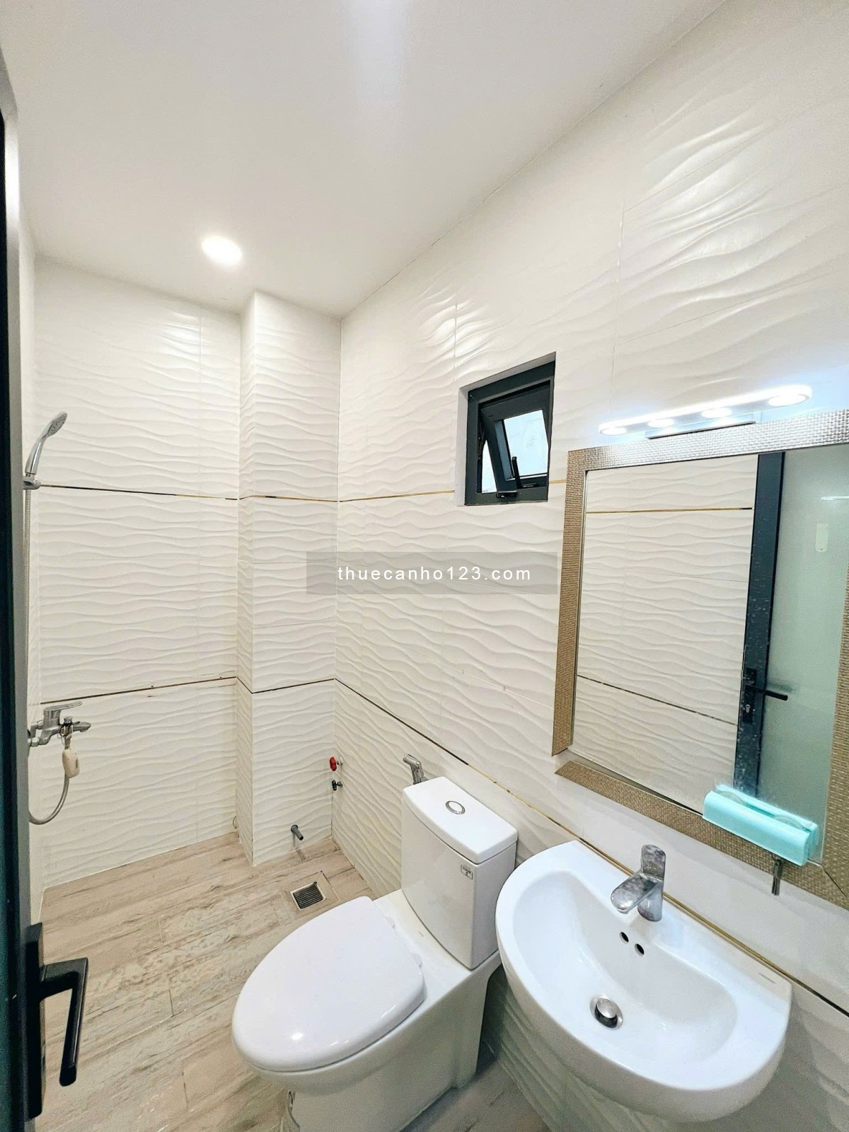 Cho thuê căn hộ penthouse 1 trệt 1 lầu 70m², ban công sân thượng, ngay Etown, quận Tân Bình