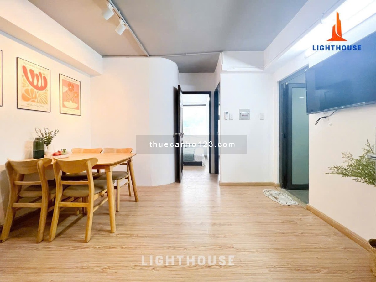 Cho thuê căn hộ 2 phòng ngủ 70m², full nội thất, gần sân bay Tân Sơn Nhất, quận Tân Bình