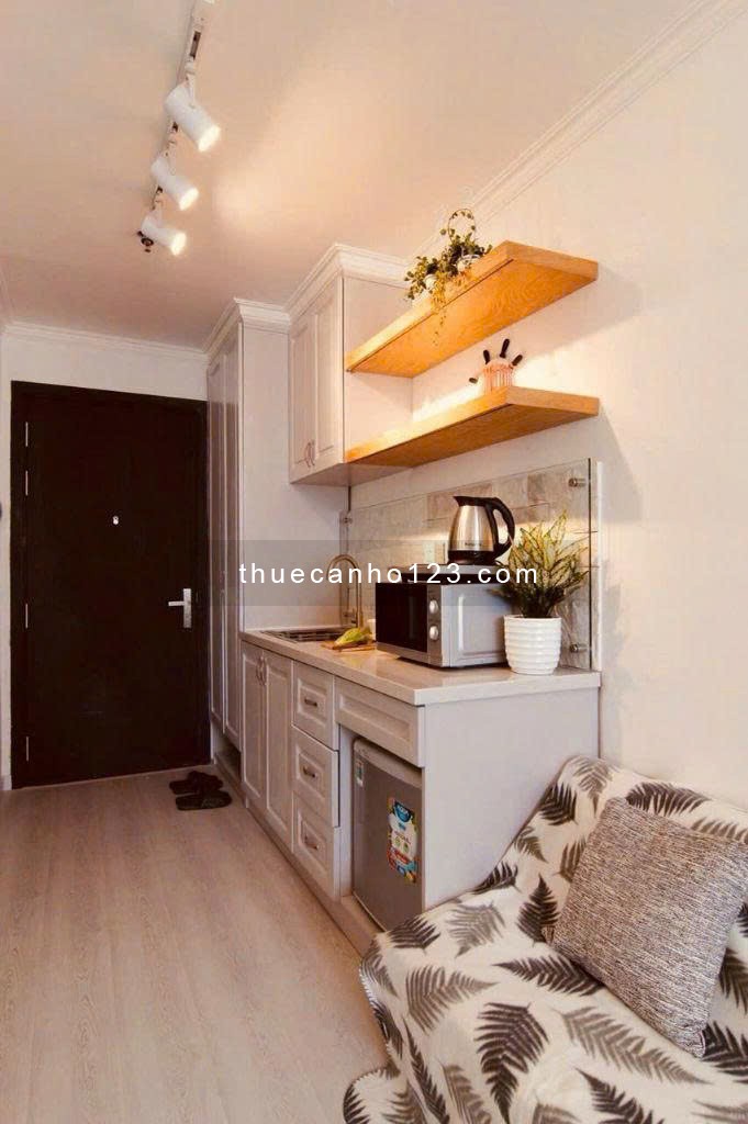 Căn Hộ Studio River Gate Thiết kế đẹp Quận 4, cho thuê giá rẻ ở liền