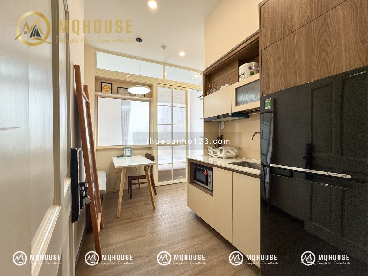 Khai trương căn hộ 1PN Balcon thoáng, máy giặt riêng – Công viên Lê Thị Riêng, CMT8 Q3