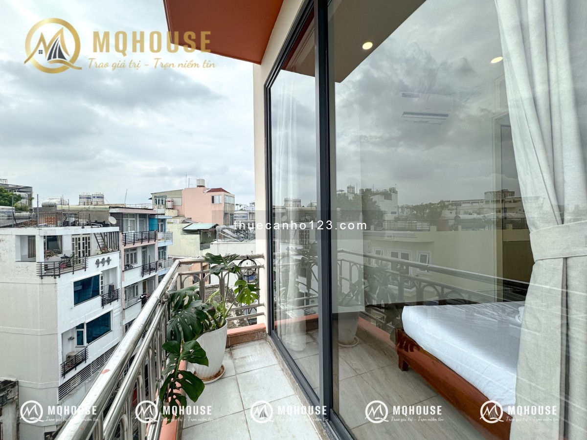 Khai trương căn hộ 1PN Balcon thoáng, máy giặt riêng – Công viên Lê Thị Riêng, CMT8 Q3