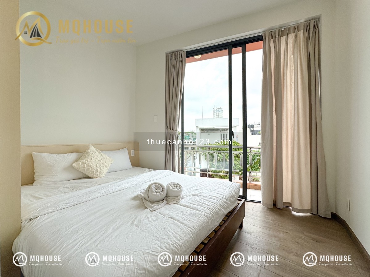 Khai trương căn hộ 1PN Balcon thoáng, máy giặt riêng – Công viên Lê Thị Riêng, CMT8 Q3