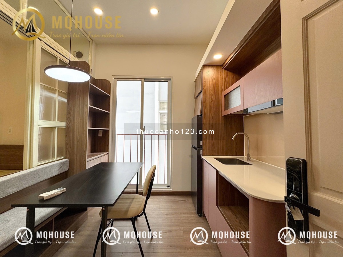 Khai trương căn hộ 1PN Balcon thoáng, máy giặt riêng – Công viên Lê Thị Riêng, CMT8 Q3