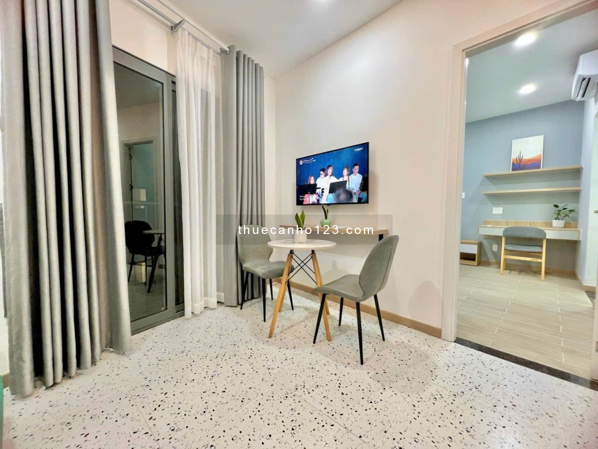 Cho thuê Căn hộ dịch vụ 1PN/Studio tại đường Võ Thị Sáu Full Nội thất, dịch vụ cao cấp Quận 3