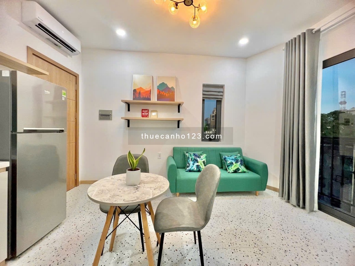 Cho thuê Căn hộ dịch vụ 1PN/Studio tại đường Võ Thị Sáu Full Nội thất, dịch vụ cao cấp Quận 3