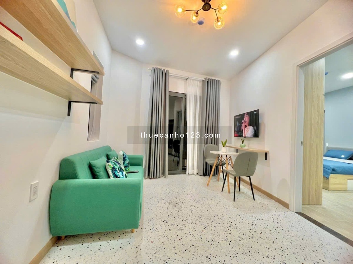 Cho thuê Căn hộ dịch vụ 1PN/Studio tại đường Võ Thị Sáu Full Nội thất, dịch vụ cao cấp Quận 3