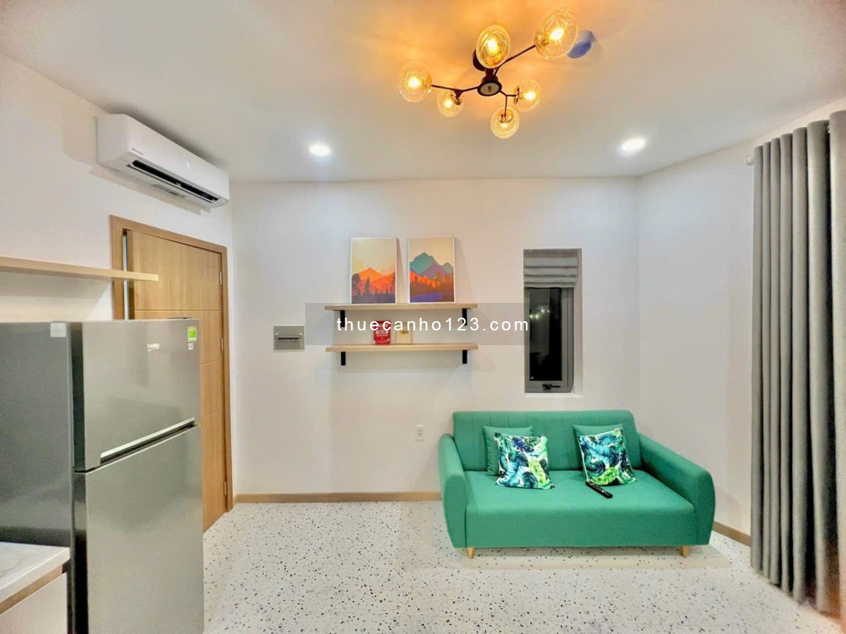 Cho thuê Căn hộ dịch vụ 1PN/Studio tại đường Võ Thị Sáu Full Nội thất, dịch vụ cao cấp Quận 3