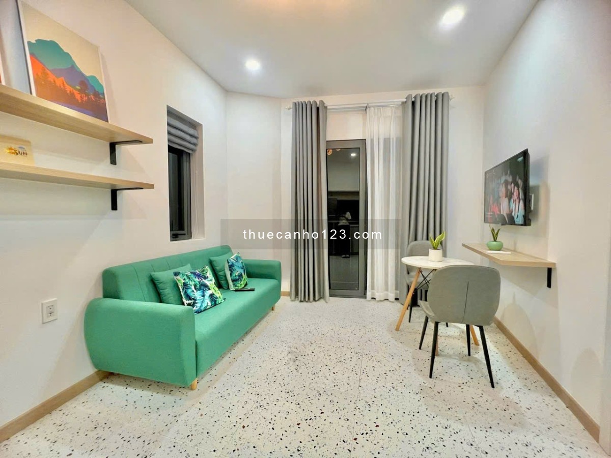 Cho thuê Căn hộ dịch vụ 1PN/Studio tại đường Võ Thị Sáu Full Nội thất, dịch vụ cao cấp Quận 3