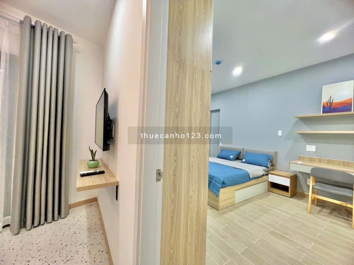 Cho thuê Căn hộ dịch vụ 1PN/Studio tại đường Võ Thị Sáu Full Nội thất, dịch vụ cao cấp Quận 3
