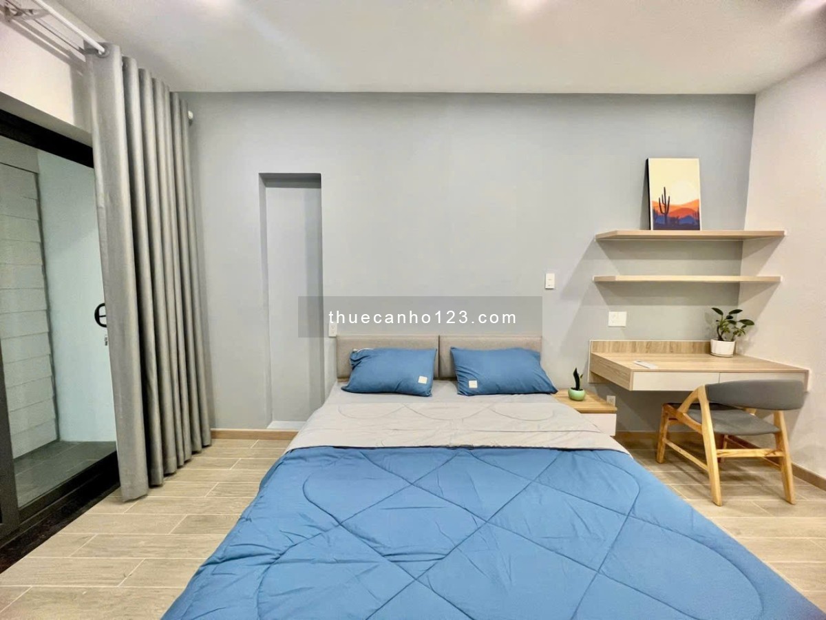 Cho thuê Căn hộ dịch vụ 1PN/Studio tại đường Võ Thị Sáu Full Nội thất, dịch vụ cao cấp Quận 3