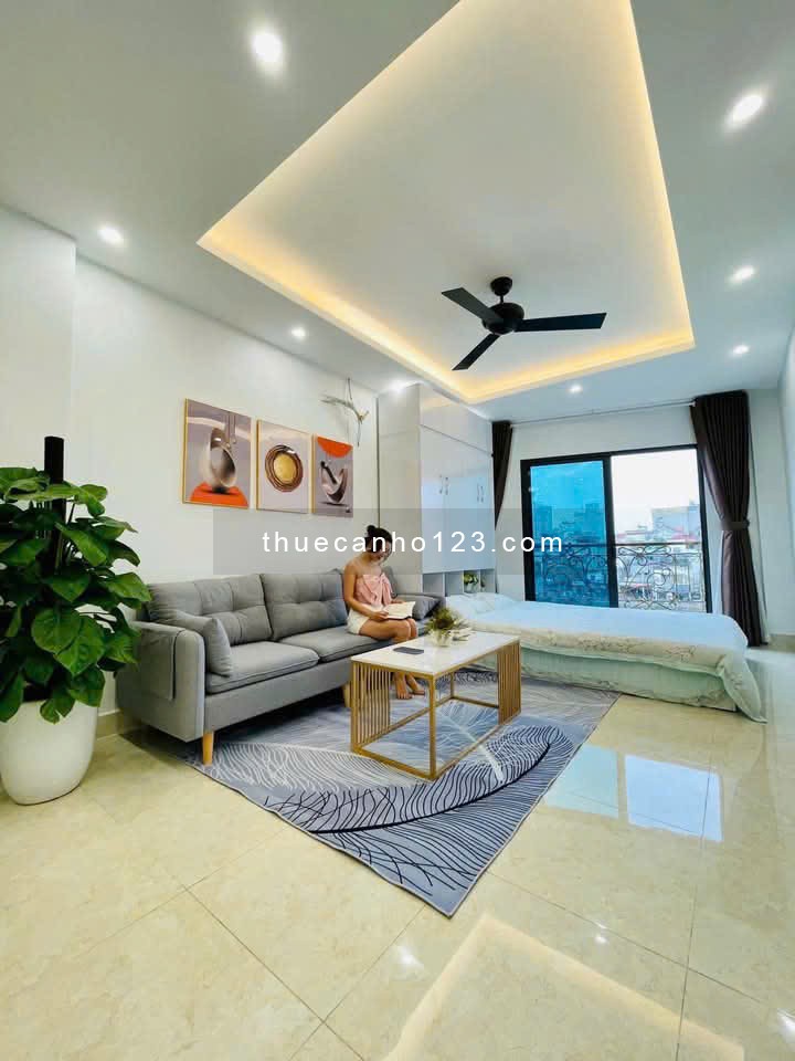 Chung cư Golden mansion, Phú Nhuận: 1 phòng ngủ, nội thất, 11 triệu