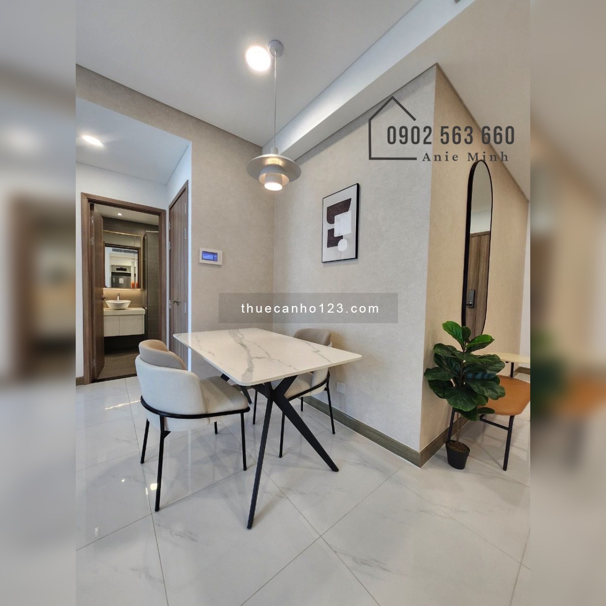 Căn hộ Sunwah Pearl, White House, 1pn, 55m2 giá chỉ 20 triệu, nội thất đầy đủ