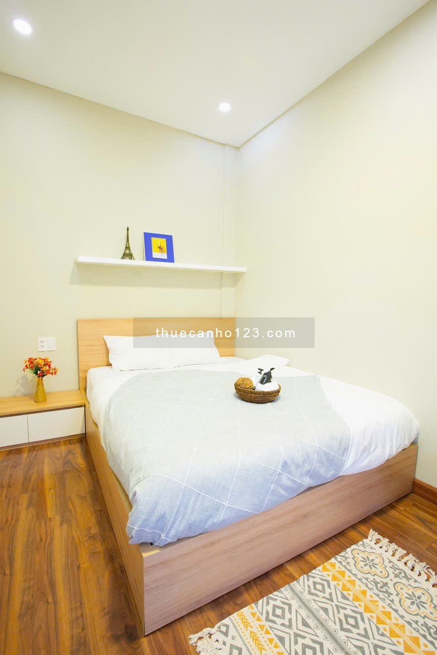 Cho thuê căn hộ 1PN tại toà nhà Căn hộ dịch vụ Đặng Dung, thang máy, hầm xe, BV, an toàn tại Quận 1