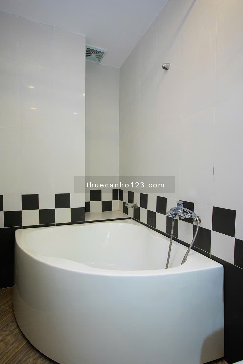 Cho thuê căn hộ 1PN tại toà nhà Căn hộ dịch vụ Đặng Dung, thang máy, hầm xe, BV, an toàn tại Quận 1