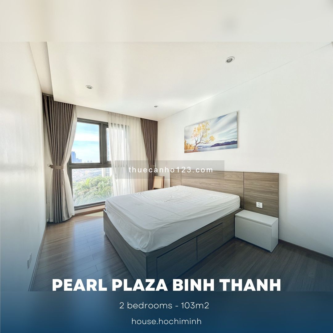 HÀNG HIẾM Cho thuê căn hộ Pearl Plaza 2 phòng ngủ, 103m2 view cực đẹp
