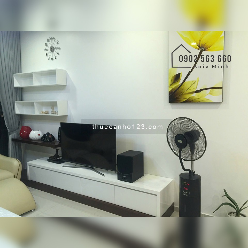 Pearl Plaza - Cho thuê căn hộ 2PN - 101m2, đủ nội thất