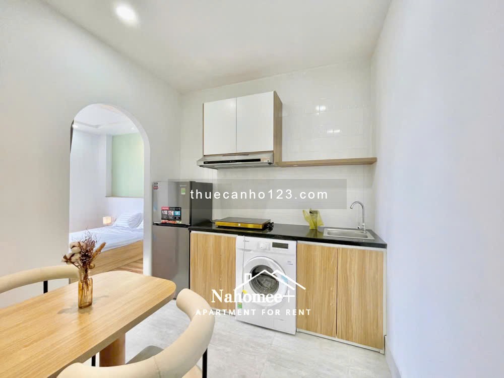 [MINIMALIST] Căn hộ 1PN - Nhà mới, nội thất hiện đại, thang máy - Ngay vòng xoay Điện Biên Phủ