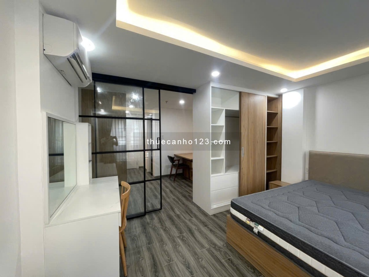 Căn hộ 1PN cửa sổ thoáng, nội thất cực sang – Cầu Thị Nghè - Nguyễn Cửu Vân, Bình Thạnh.