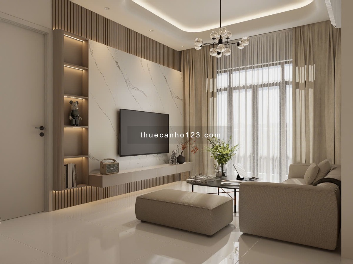 CĂN HỘ 2PN 2WC THIẾT KẾ SANG TRỌNG - NỘI THẤT CAO CẤP, VIEW THOÁNG MÁT TẠI MASTERI THẢO ĐIỀN Q2
