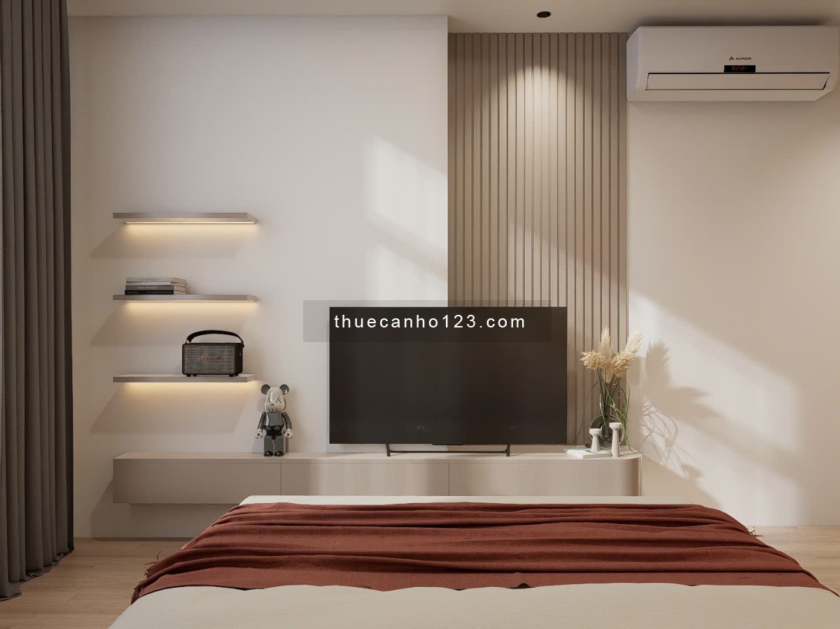 CĂN HỘ 2PN 2WC THIẾT KẾ SANG TRỌNG - NỘI THẤT CAO CẤP, VIEW THOÁNG MÁT TẠI MASTERI THẢO ĐIỀN Q2