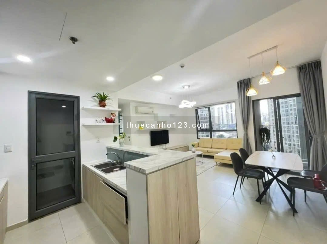 Cho thuê căn hộ Masteri Thảo Điền, 2 PN, view mát đầy đủ nội thất. Giá 18 triệu/tháng