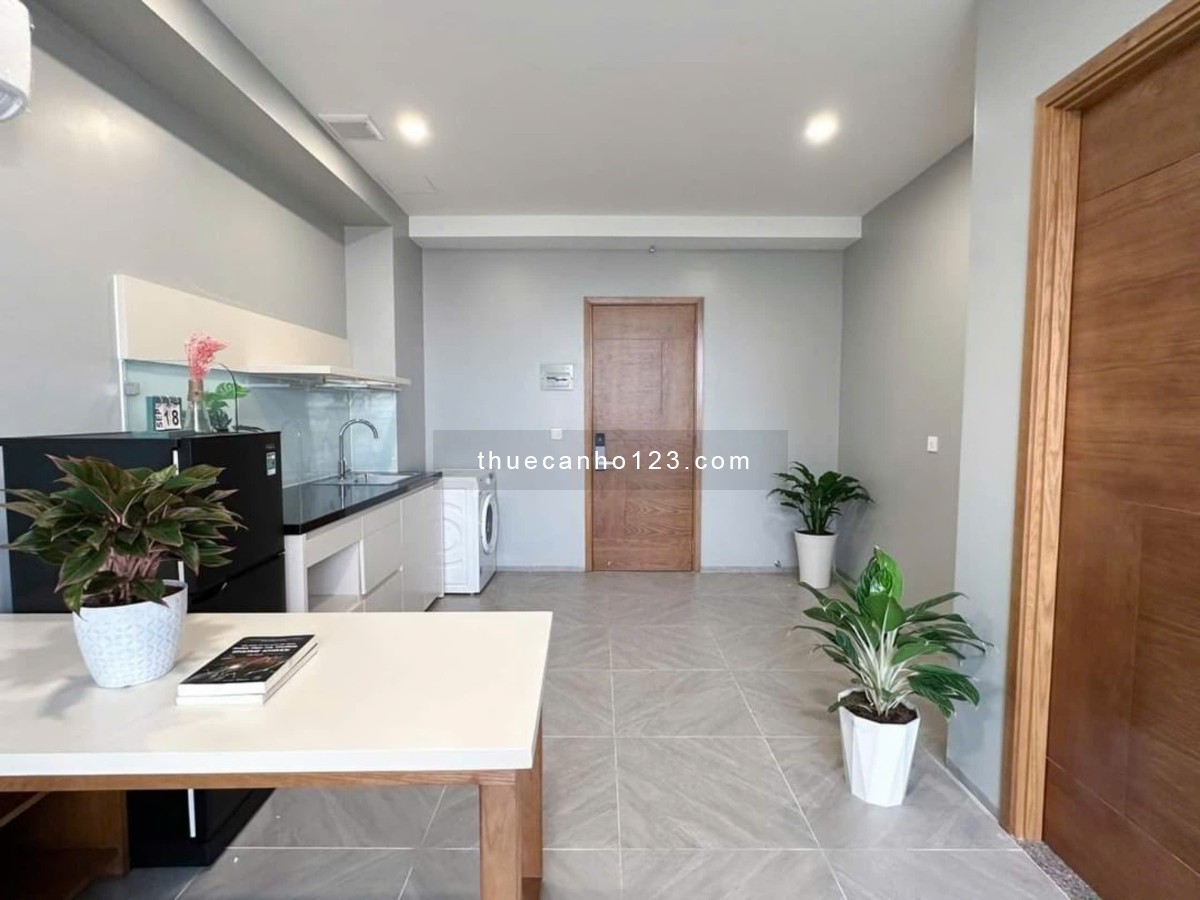 Chung cư mini 1pn cao cấp, hiện đại full nội thất ban công gần Vòng Xoay Dân Chủ