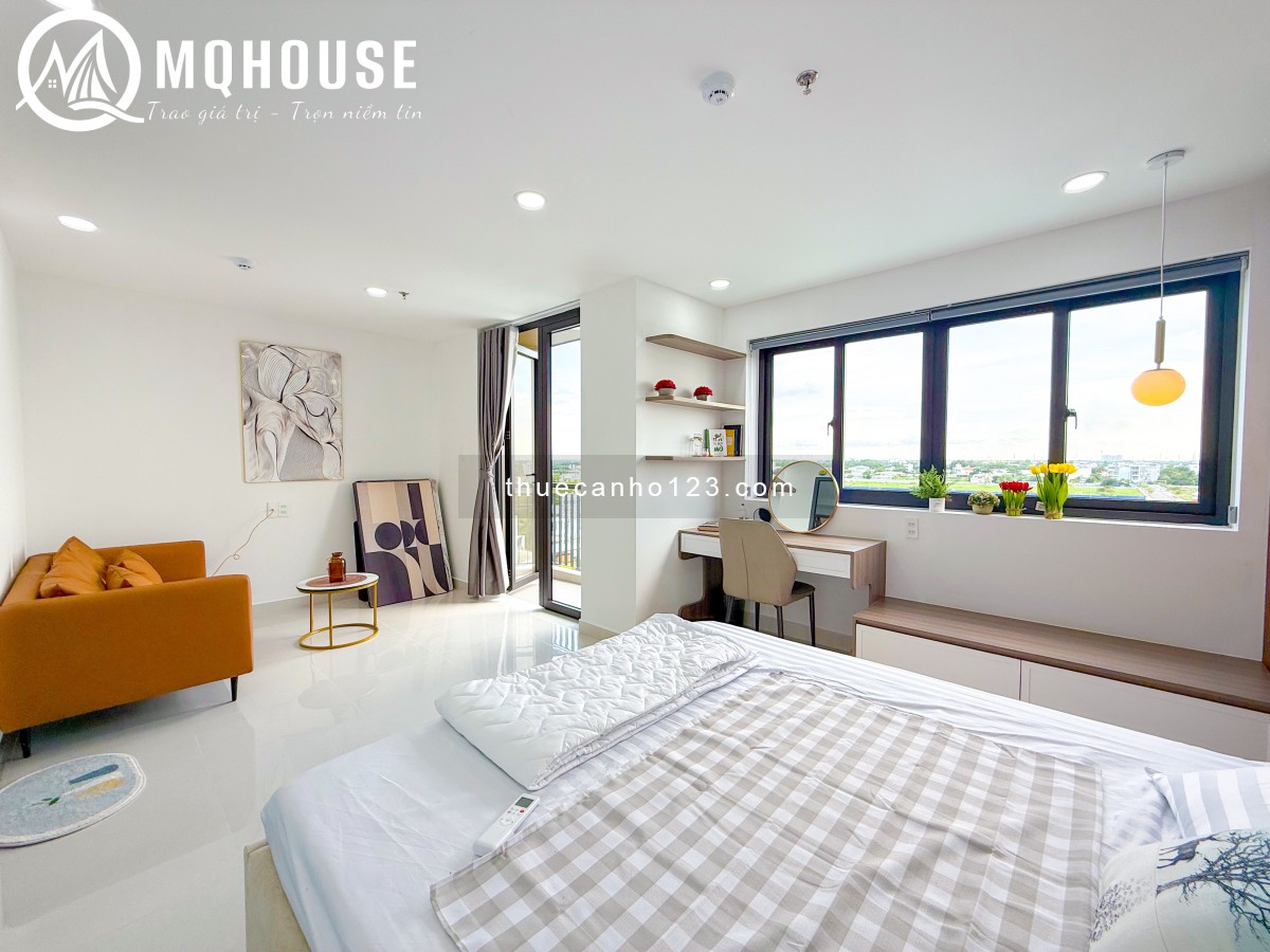 Căn hộ mới xây, ban công, cửa sổ, ngay trung tâm Q7, sát ĐH RMIT, ĐH TDTU, cách Lotte chỉ 5 phút