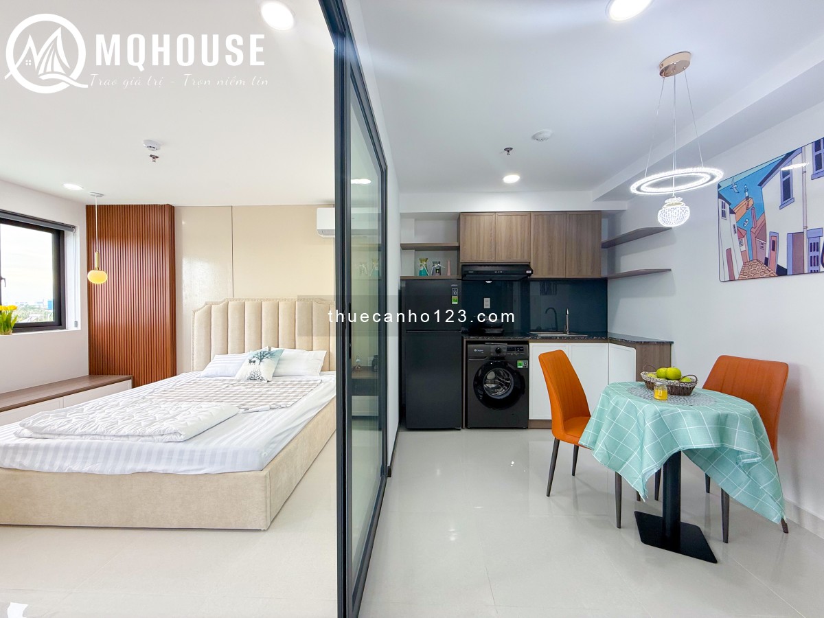 Căn hộ mới xây, ban công, cửa sổ, ngay trung tâm Q7, sát ĐH RMIT, ĐH TDTU, cách Lotte chỉ 5 phút