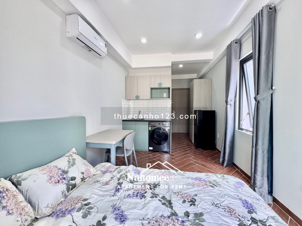 Căn hộ mới khai trương Balcon/ Cửa sổ thoáng – Ngã tư Hàng Xanh – Chợ Bà Chiểu – Bình Thạnh